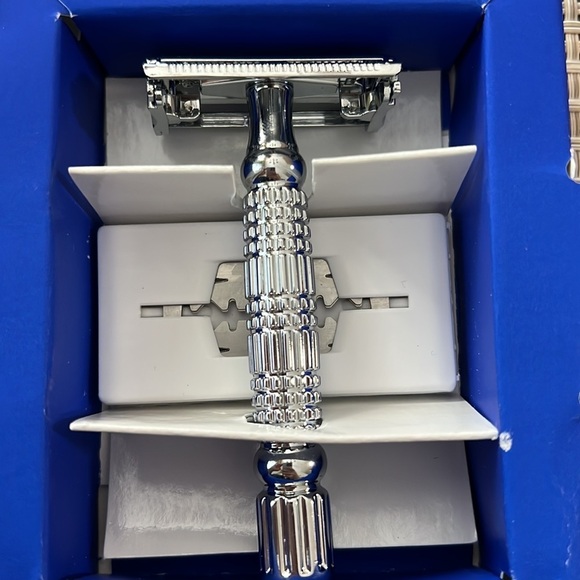 Goodline Grooming Co. Double Edge Safety Razor with Stainless Steel Blades NWT - Picture 4 of 4